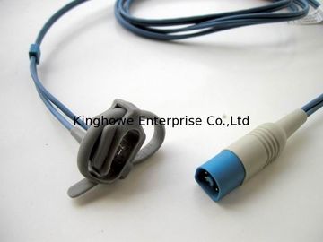 Philips/HP M1190A、M1191A、M1192A、M1193A - spo2センサー、HP 8ピンのgrap/Buleの大人指クリップ サプライヤー